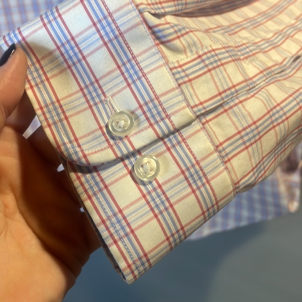 Plaid button long sleeve shirt - Picture 8 of 15
